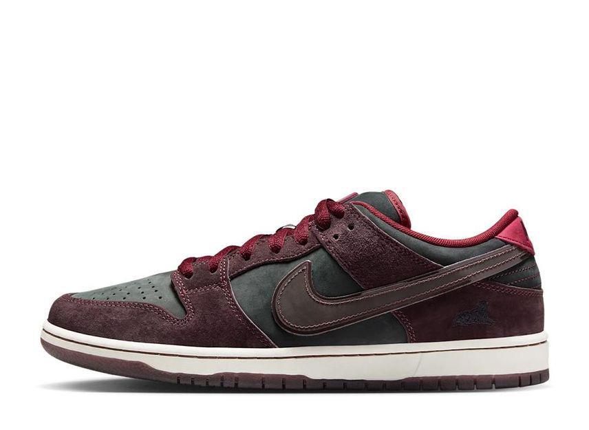 Riot Skateshop × Nike SB Dunk Low Pro QS "Mahogany and Team Red" 23.5cm FZ1289-200