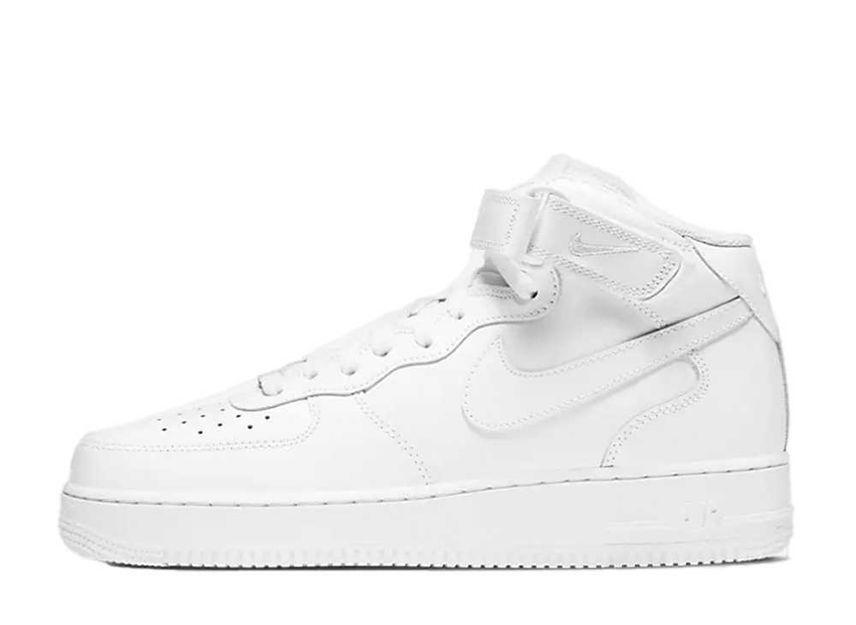 Nike Air Force 1 Mid \'07 "White" 24cm CW2289-111