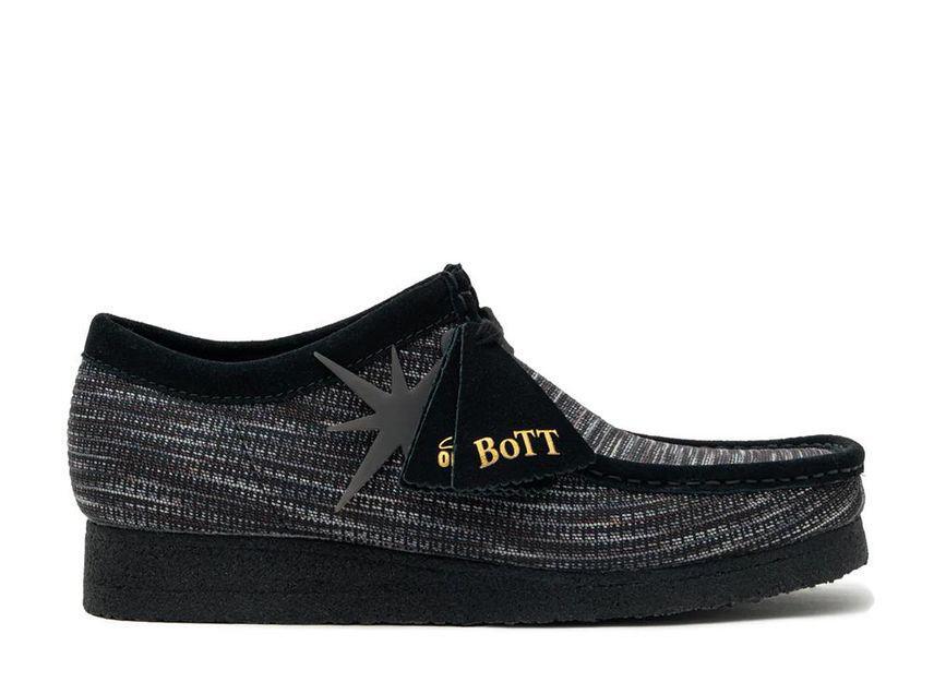BoTT × Clarks Wallabee "Black" 27cm SNDN-SNKR-10101