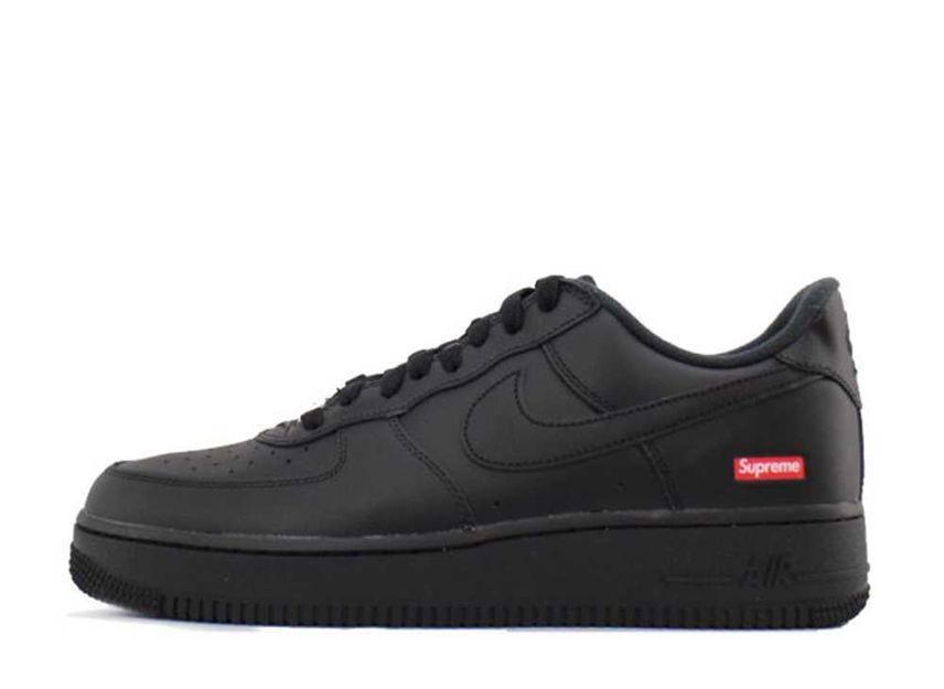 Supreme × Nike Air Force 1 Low "Black" 27cm CU9225-001