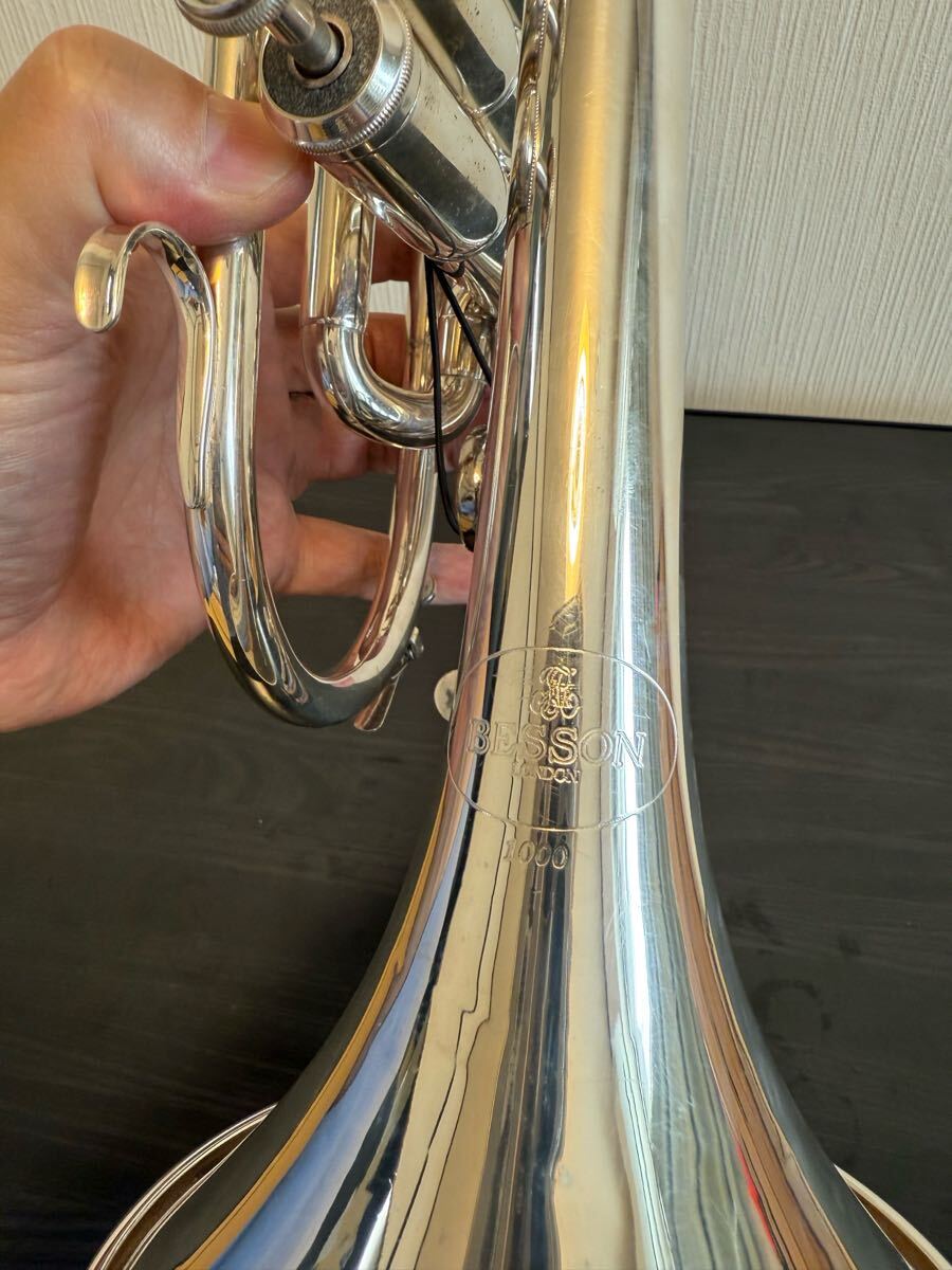 Yahoo!オークション - BESSON（ベッソン）社製コルネット 1000