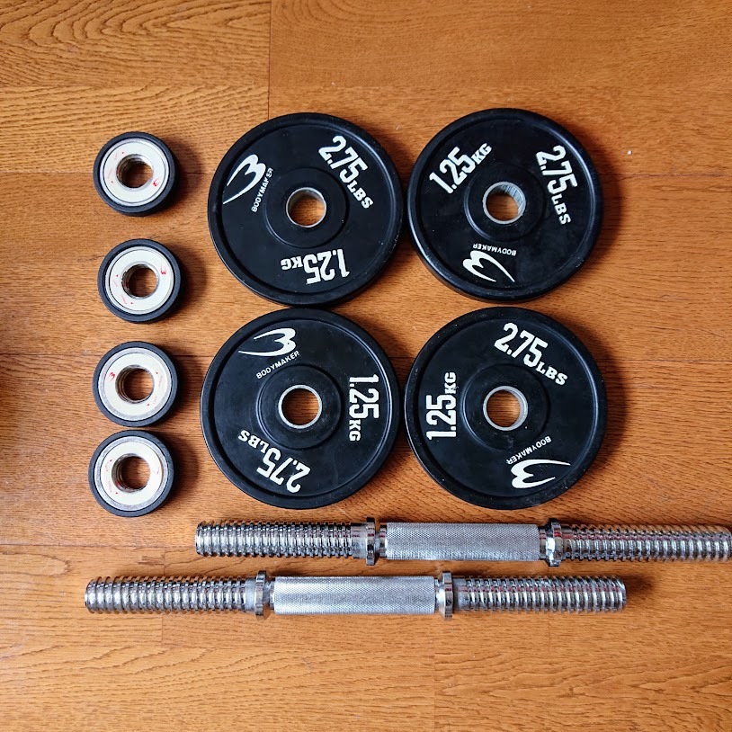 BodyMaker ボディーメーカー ダンベル 計50kg 穴径28mm