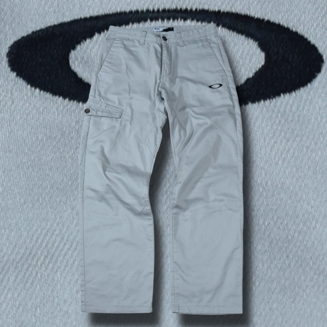 OAKLEY y2k カーゴパンツ グレー ストレート archive OAKLEY y2k カーゴパンツ グレー ストレート archive