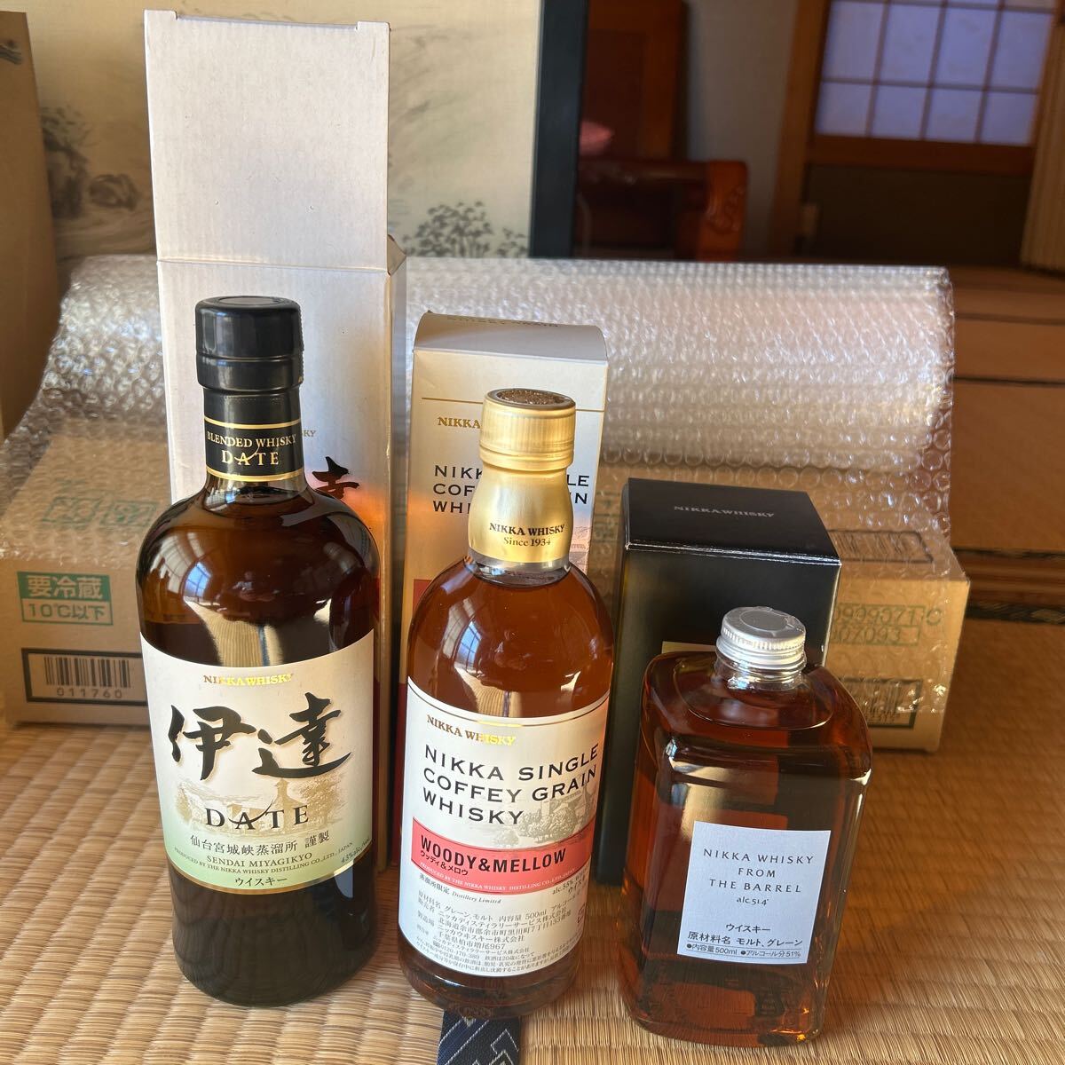 NIKKA WHISKY 伊達 DATE & フロムザバレルセット