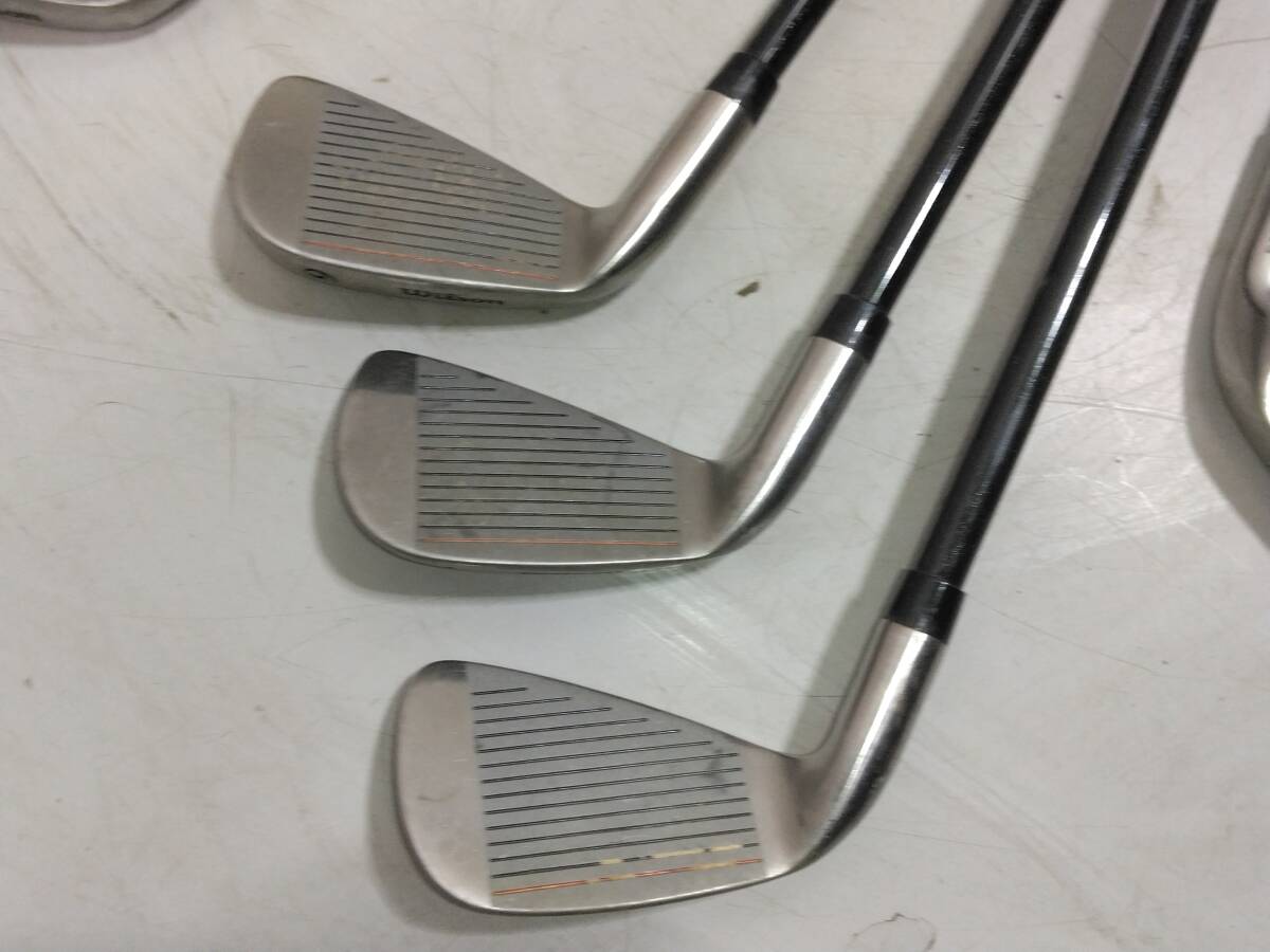☆大坂発 引取希望 Wilson Prostaff PERFORMANCE アイアンセット 3～9/S/A/P 10本！140サイズ発送