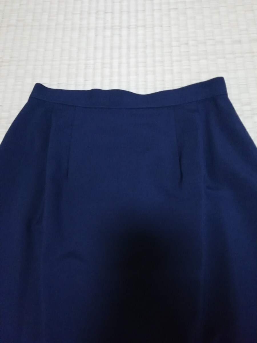 スカート　タイトスカート　紺色