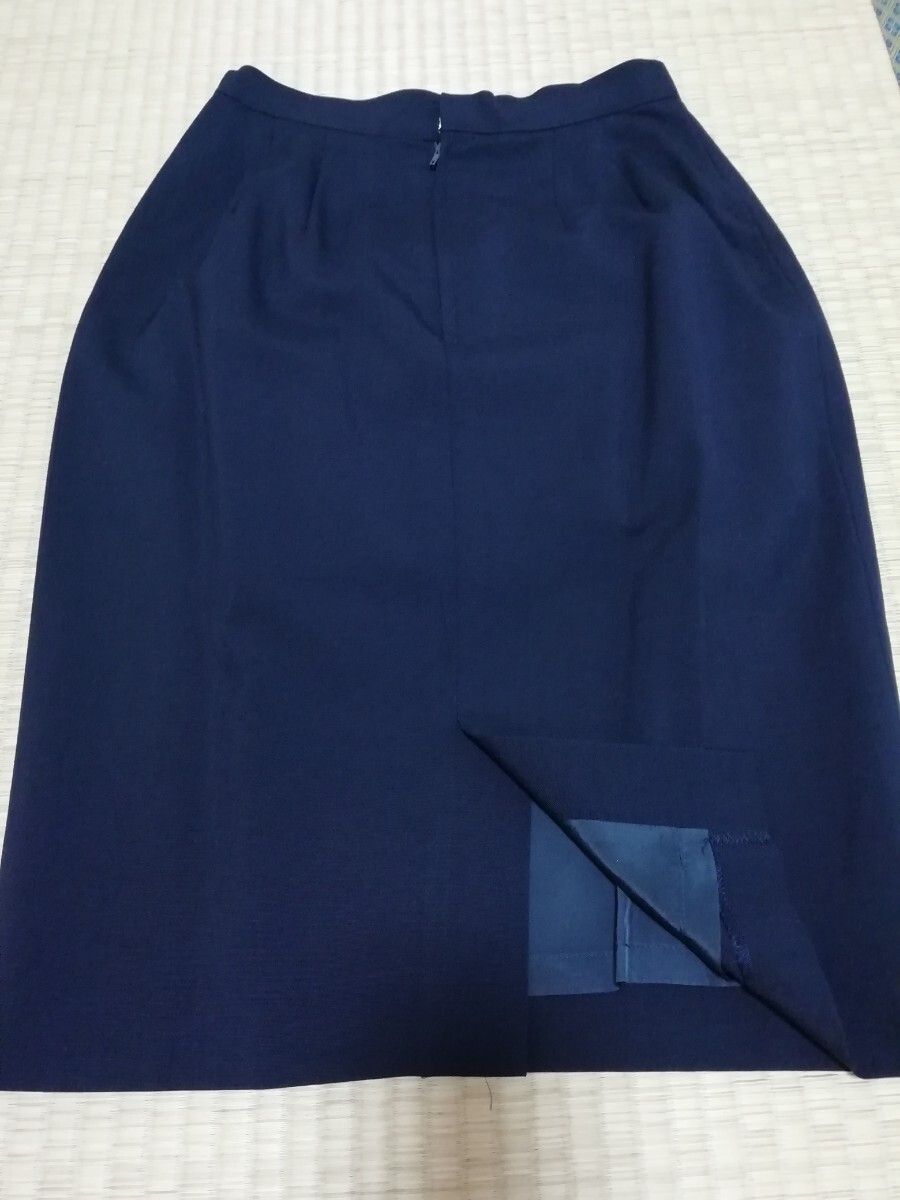 スカート　タイトスカート　紺色