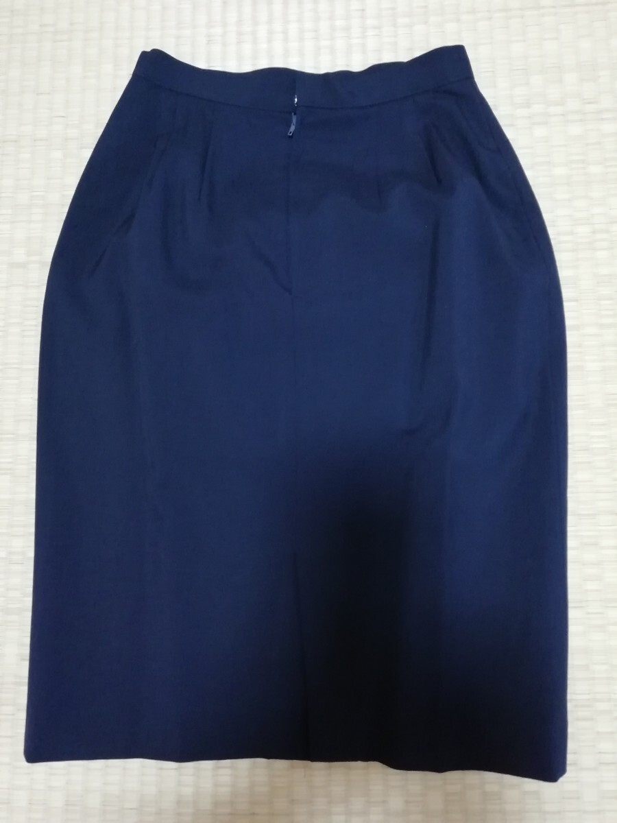 スカート　タイトスカート　紺色
