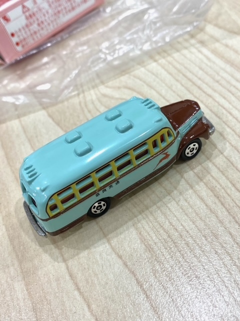 M) 箱付き ボンネットバス 奈良交通仕様 日本自動車博物館 オリジナルミニカー 特注トミカ 限定品 入手困難品