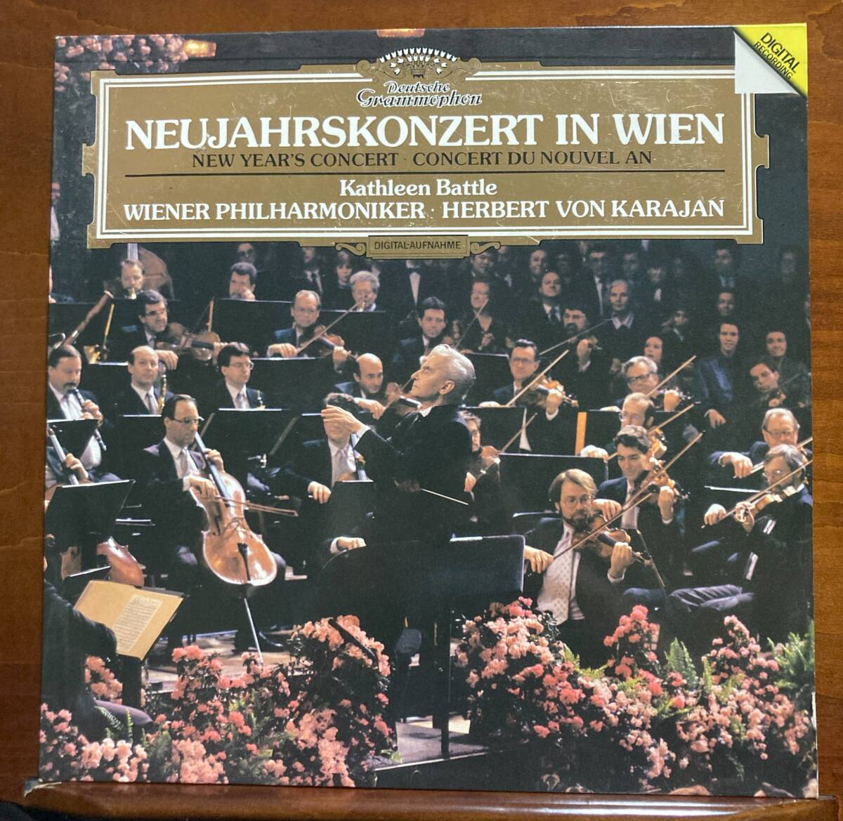 .DGG 419616-1*kalayan{ новый year * концерт 1987} we n* Phil *[ первый . запись ] Германия Press оригинал высококачественный звук очень редкий 