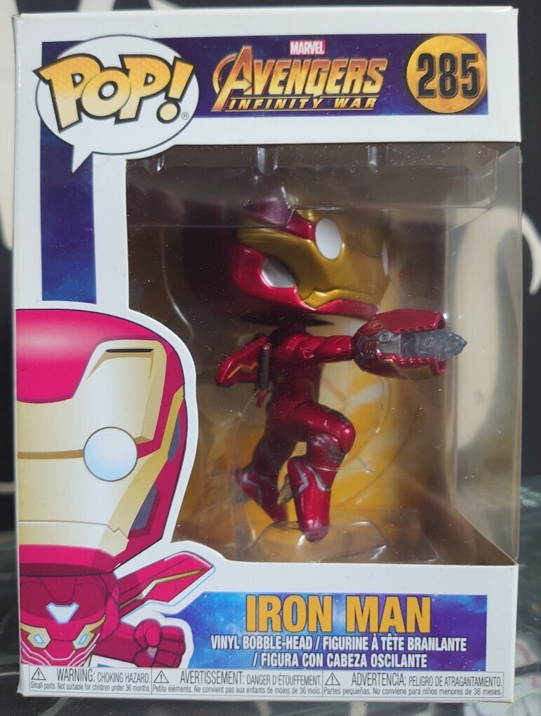 1円スタート POP! アベンジャーズ インフィニティ?ウォー アイアンマン?マーク50 フィギュア ホットトイズ ファンコ