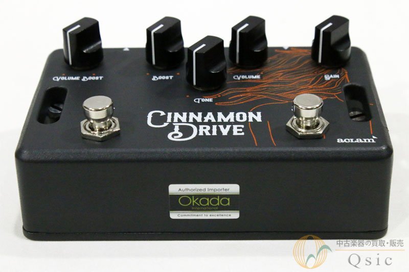[超美品] Aclam Guitars Cinnamon Drive 獨立した2つの回路で多彩なドライブが作り出せる1臺 [ML309]【神戸店在庫】