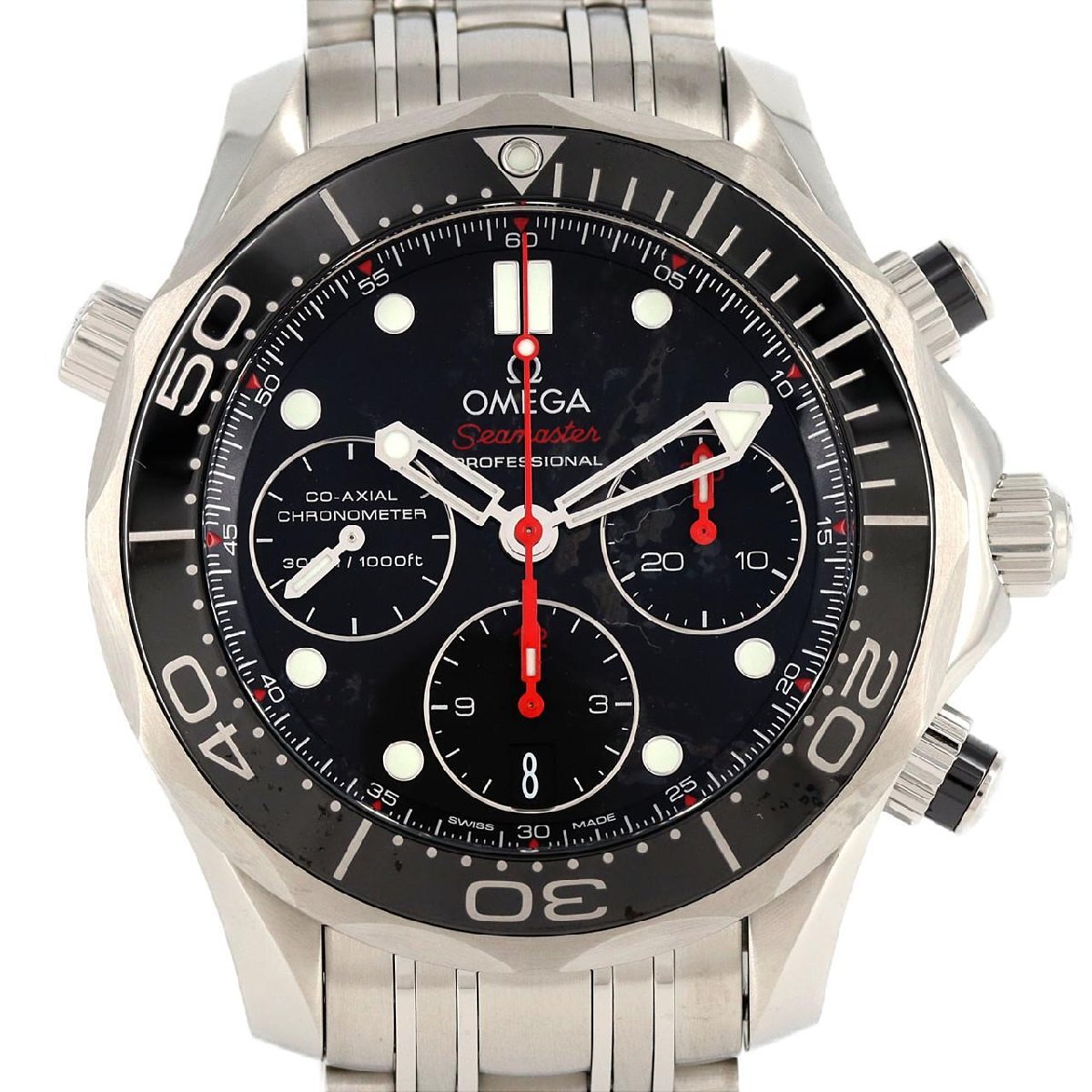 【新品】オメガ シーマスターダイバー300Mクロノグラフ 212.30.42.50.01.001 SS 自動巻