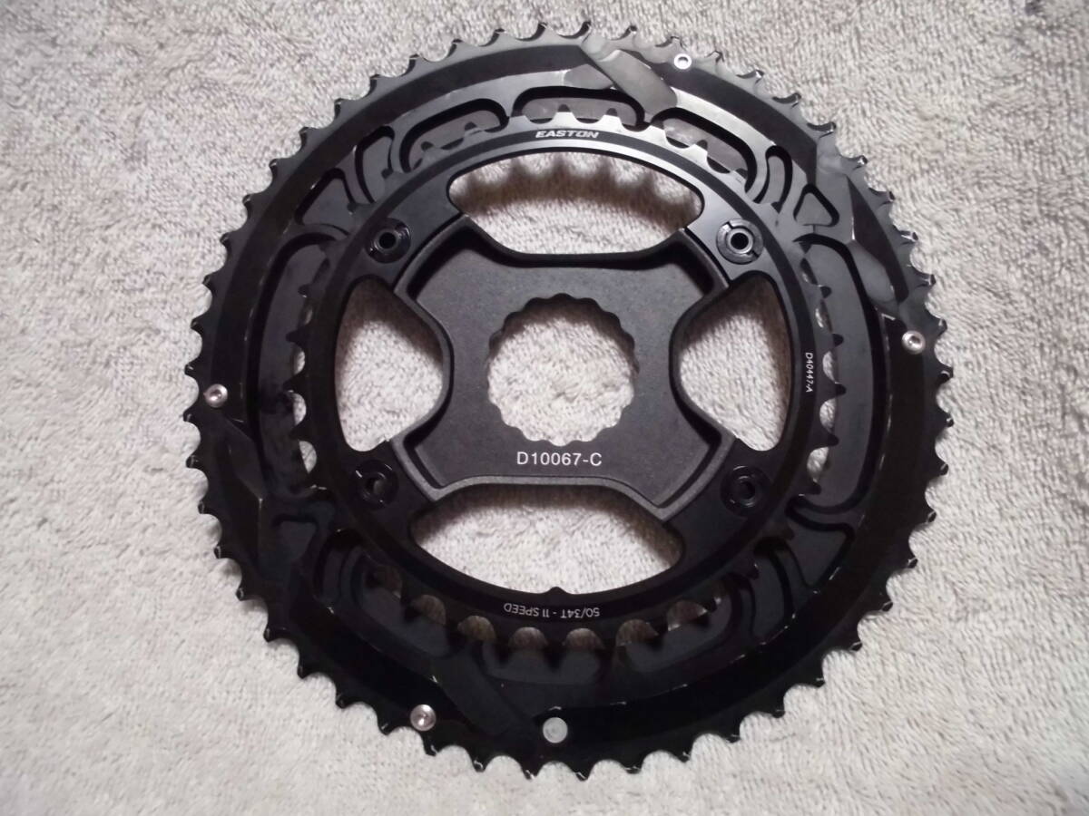 使用少　EASTON イーストン EA90 チェーンリング 50T/34T　11S