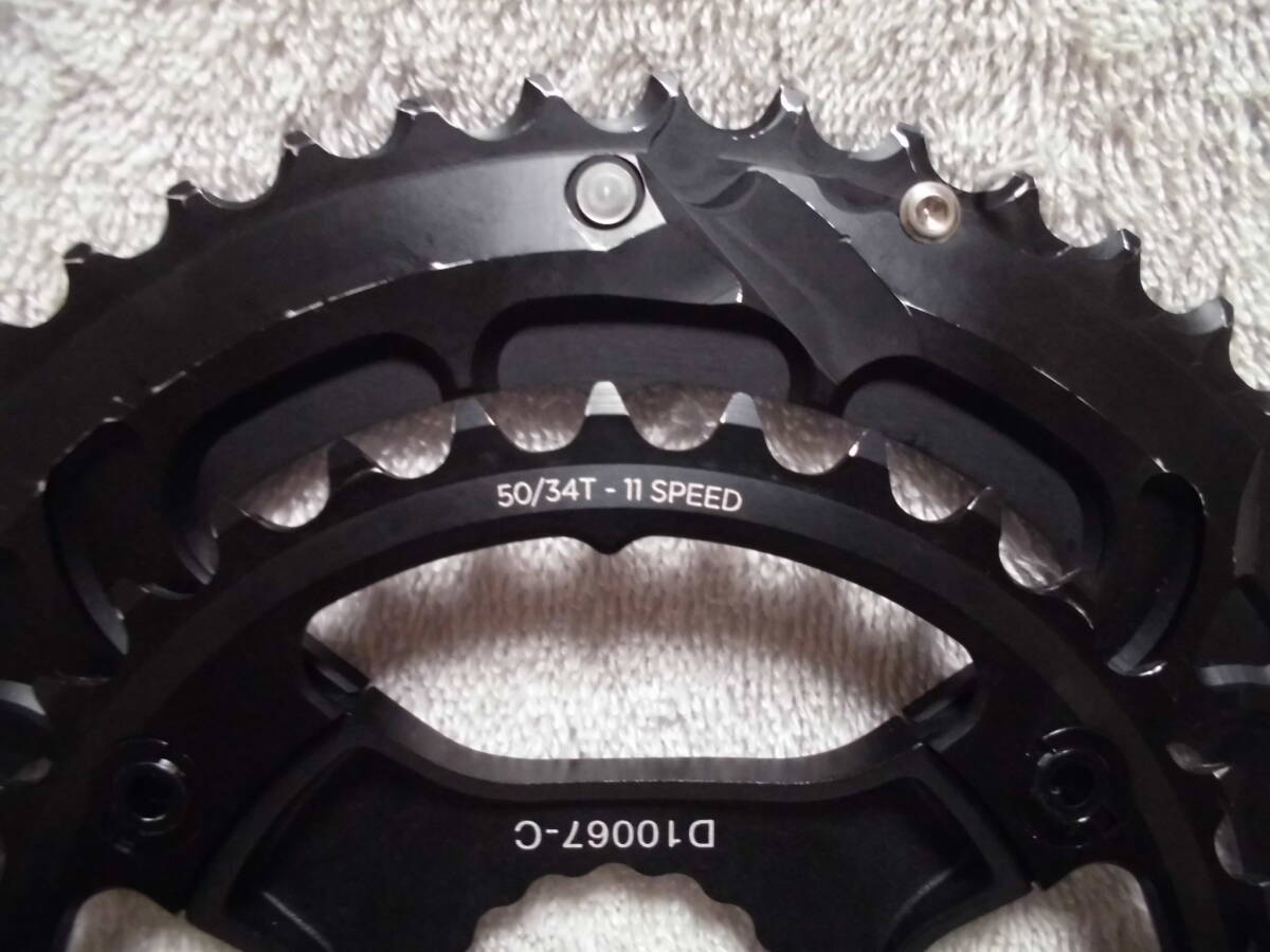 使用少　EASTON イーストン EA90 チェーンリング 50T/34T　11S