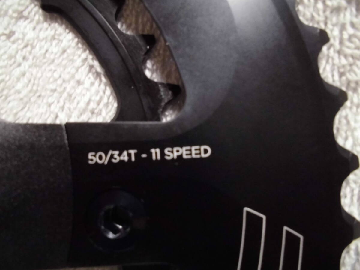 使用少　EASTON イーストン EA90 チェーンリング 50T/34T　11S