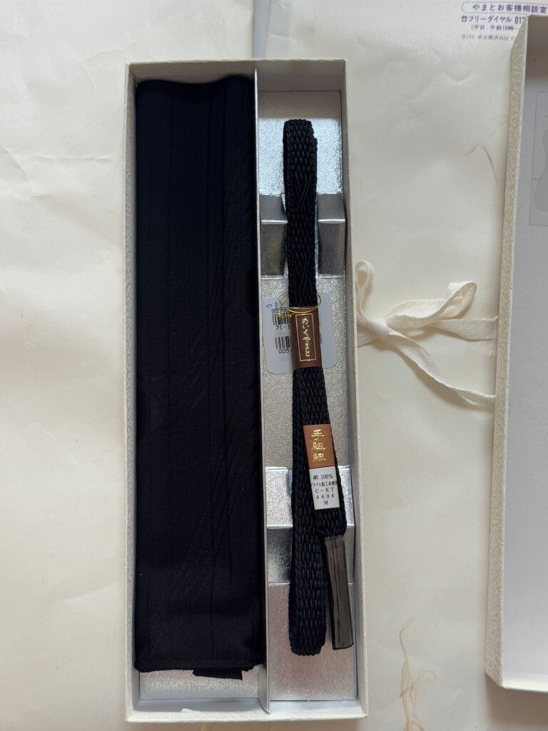 着物 夏用 絽 喪服 長襦袢 セット 丸に隅立四つ目 京の黒染屋 柊 着物 夏用 絽 喪服 長襦袢 セット 丸に隅立四つ目 京の黒染屋 柊