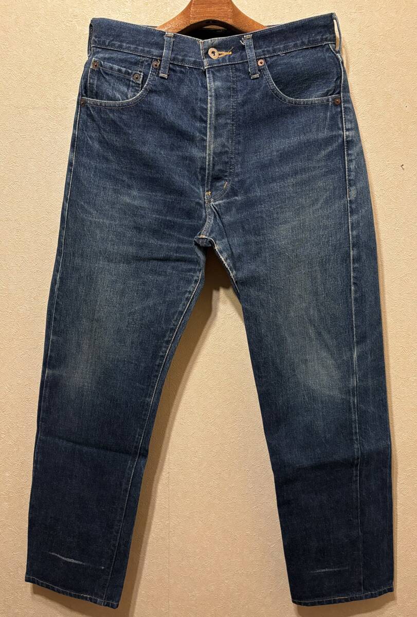 最初期93年90年代Levi's503B-xxデニムW31ヒゲ美色インディゴ40s 最初期93年90年代Levi's503B-xxデニムW31ヒゲ美色インディゴ40s