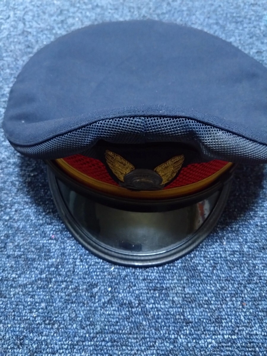 JR西日本 初期制帽 助役 合用 旧型 中古品 帽子(廃品、放出品
