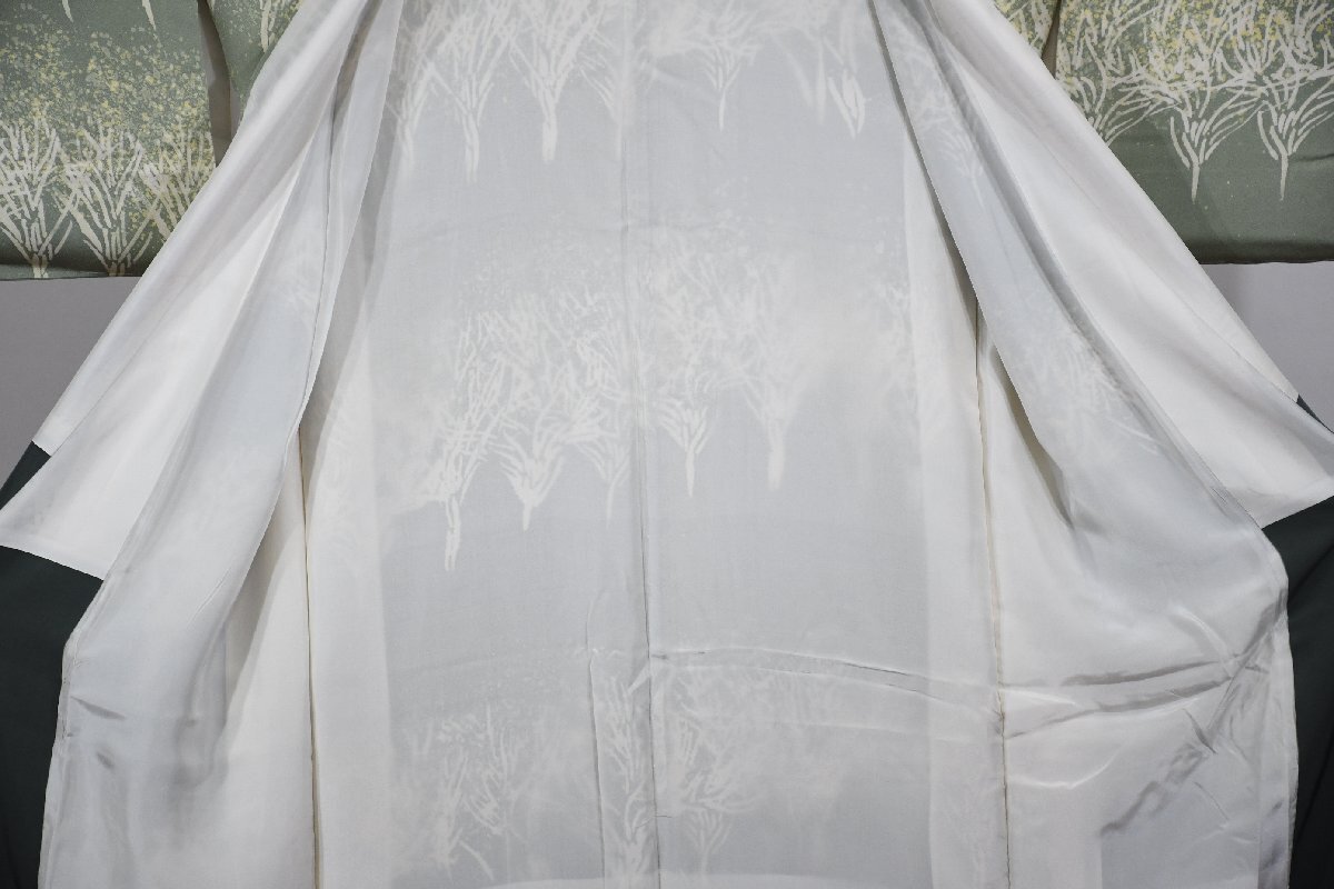  выходной костюм ..... лес . длина 159cm длина рукава 67cm * кимоно свадьба party t-1897 Sakura двор . одежда магазин 