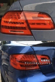 テールランプ レッド LED テールライト ブレーキランプ ウインカー BMW 3シリーズ M3 E92 330i 335i 2006-2013