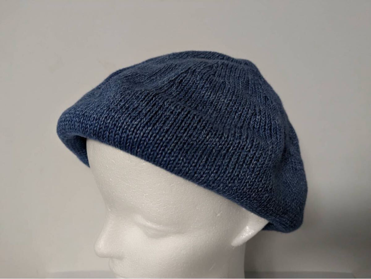 BEAUTY&YOUTH UNITED ARROWSBY コットンニット ベレー帽 帽子 ニット帽 美品 定価6050円