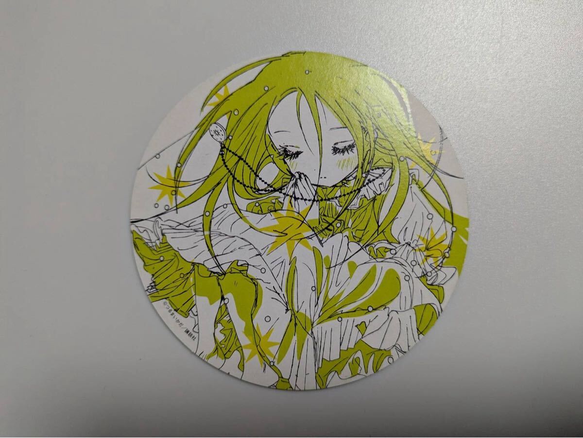 メダリスト 描き下ろしコースター 缶バッジ 狼嵜光 つるまいかだ メダリスト 描き下ろしコースター 缶バッジ 狼嵜光 つるまいかだ