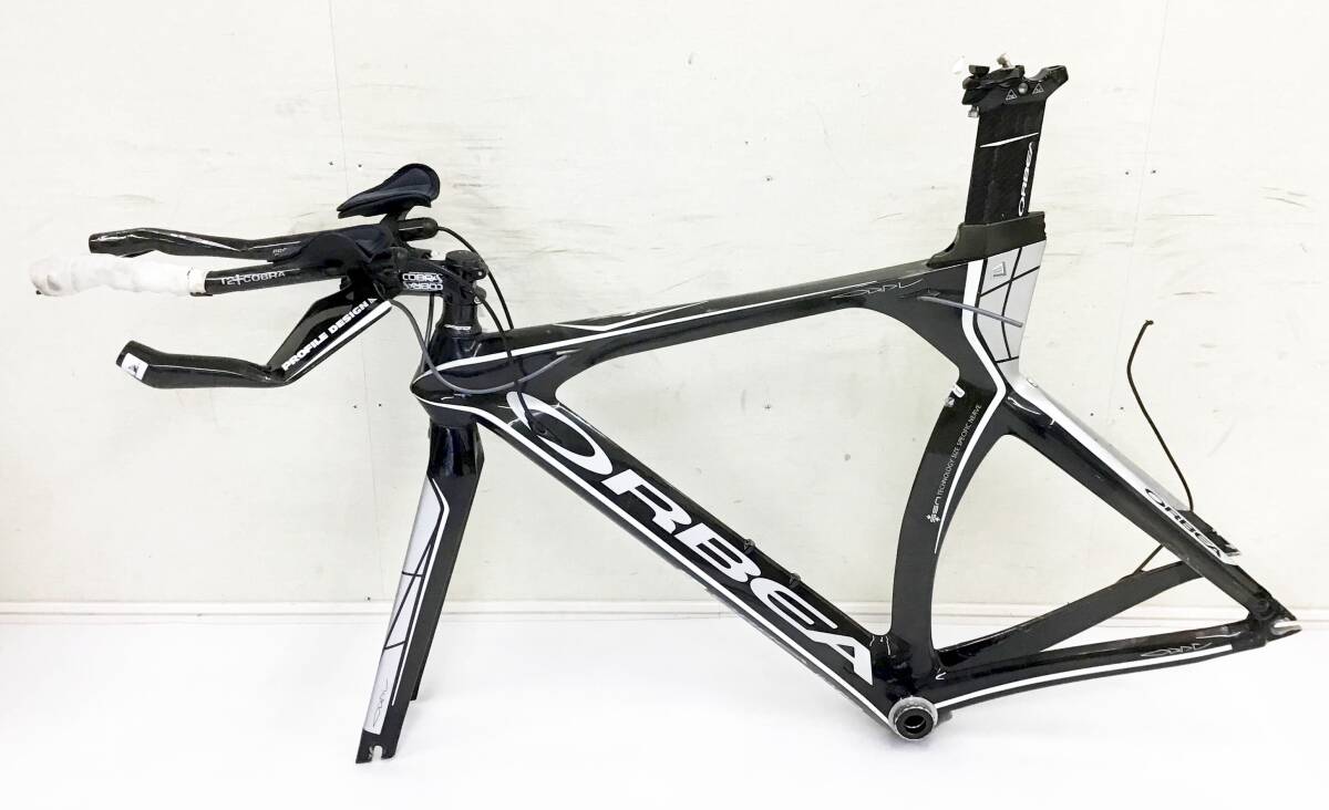 ORBEA ORDU ロードバイク カーボンフレーム/ハンドルバー/ステム 部品取り パーツ 自転車 オルベア PROFILEDESIGN COBRA