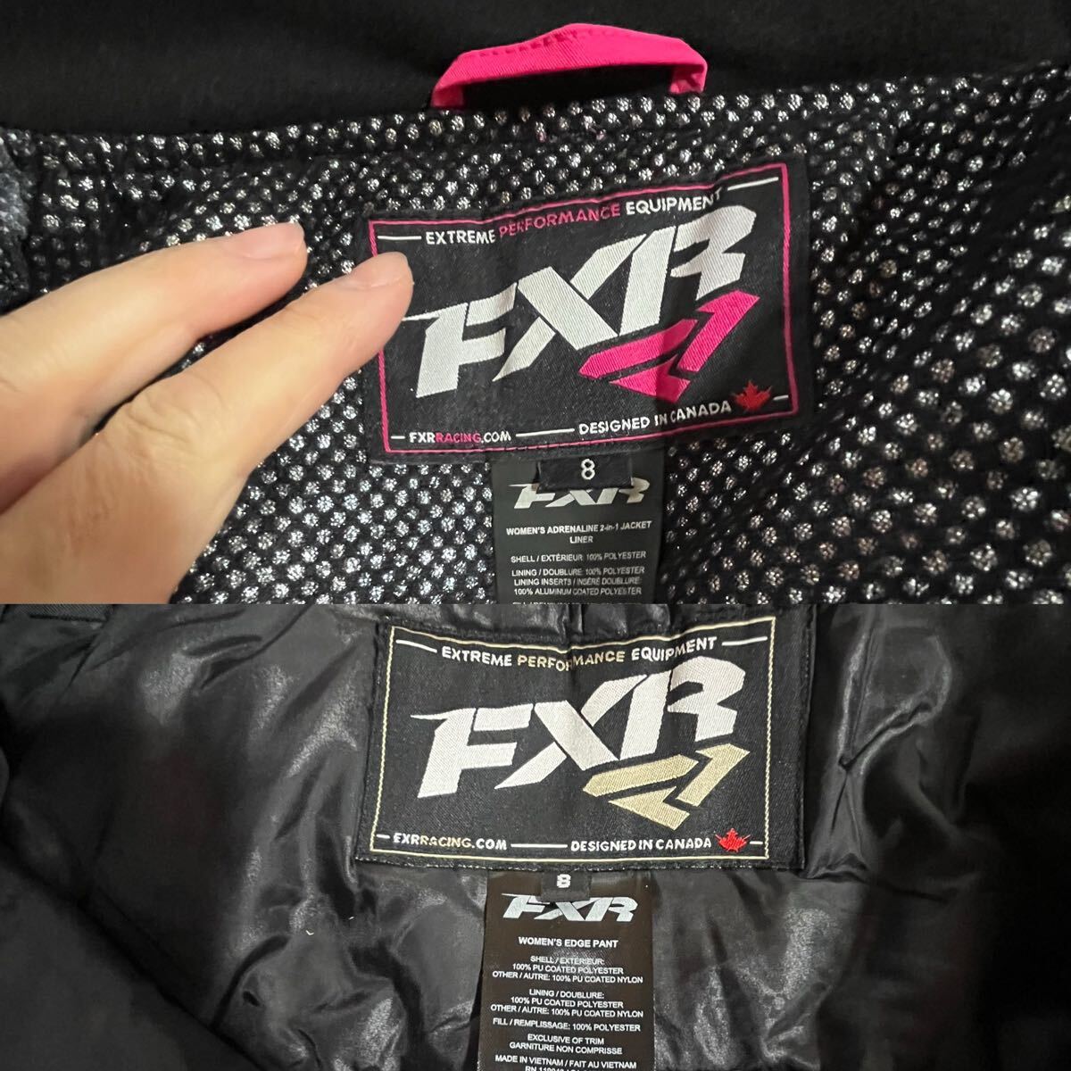 新品未使用品 FXR セットアップ Adrenaline Jacket.ズボンTEAM 新品未使用品 FXR セットアップ Adrenaline Jacket.ズボンTEAM