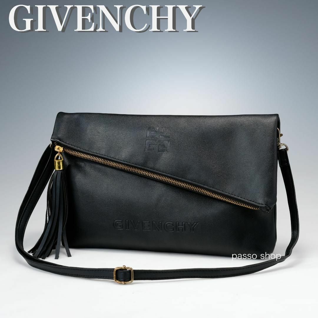 ✨良品✨ GIVENCHY 2way ショルダーバッグ クラッチバッグ タッセル Yahoo!オークション - 良品 GIVENCHY 2way ショルダーバッグ