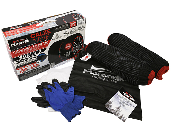Maranello正規(guī)品 スノーソックス 日産 フェアレディZ バージョンST 3BA-RZ34 リア 275/35R19 19インチ SUPER X 布制 タイヤ チェーン