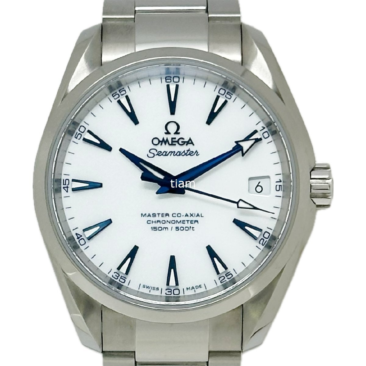 Omega オメガ 231.90.39.21.04.001 Seamaster Aqua Terra 150M シーマスター アクアテラ ホワイト セール