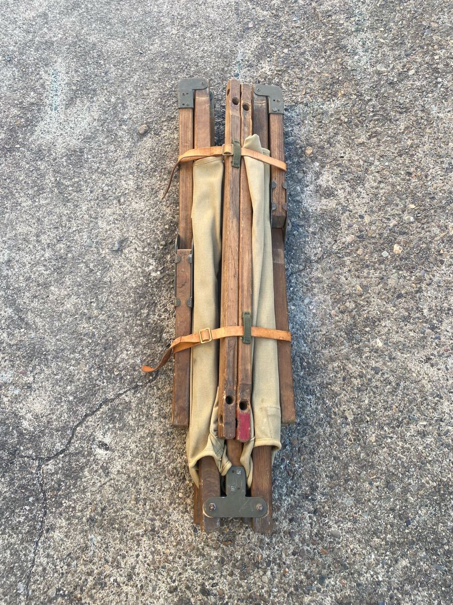 WW2 米軍　コット　GIコット　木製