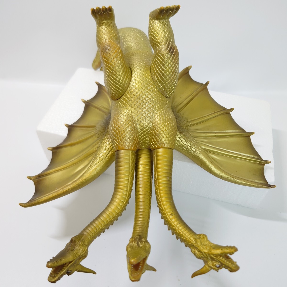 キングギドラ 初代 1984 昭和 日本製 ソフビ BANDAI バンダイ キングギドラ 初代 1984 昭和 日本製 ソフビ BANDAI バンダイ