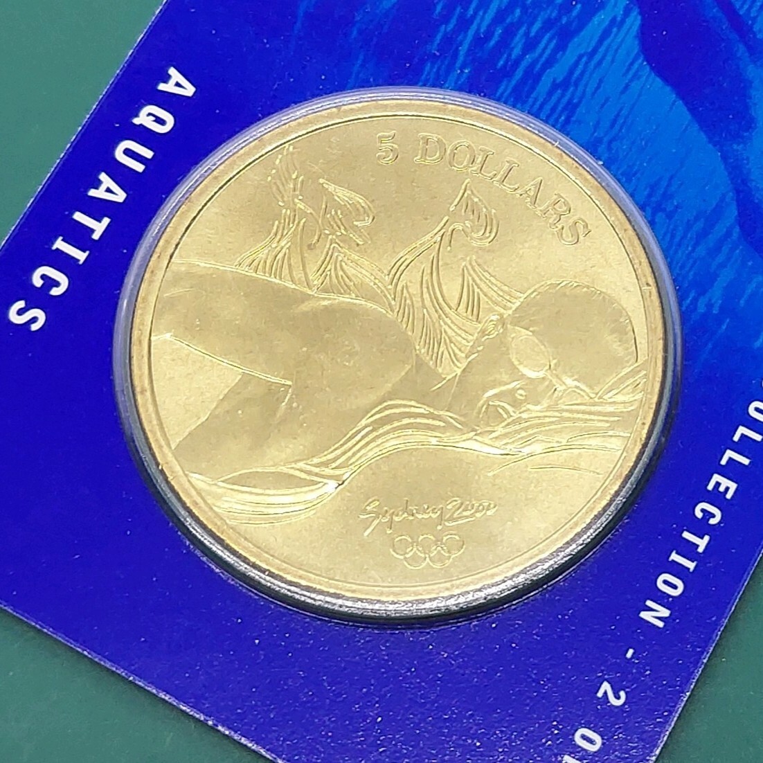 シドニーオリンピック 2000年 オーストラリア 5ドル硬貨 記念 シドニーオリンピック 2000年 オーストラリア 5ドル硬貨 記念