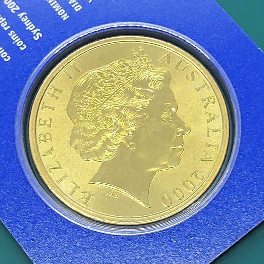シドニーオリンピック 2000年 オーストラリア 5ドル硬貨 記念 シドニーオリンピック 2000年 オーストラリア 5ドル硬貨 記念