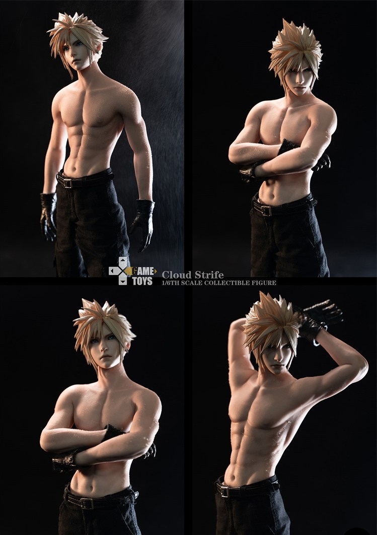 Gametoys GT-006A 1/6サイズ アクションフィギュア FF7 クラウド Gametoys GT-006A 1/6サイズ アクションフィギュア FF7 クラウド