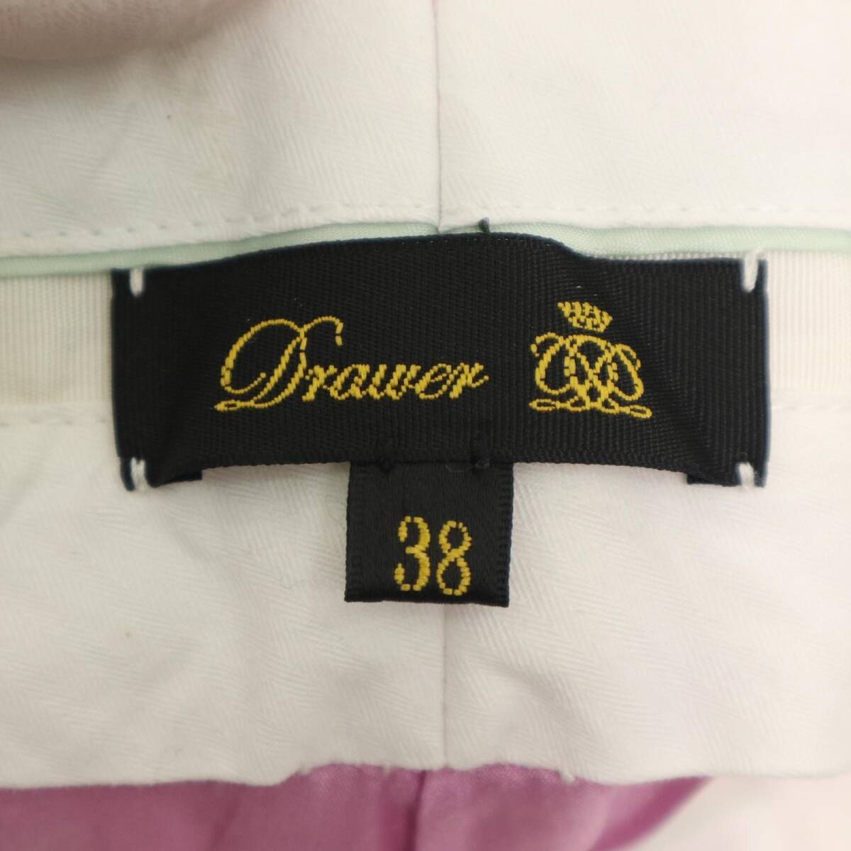 Drawer ドゥロワー　ウール カシミヤ フラノパンツ＊