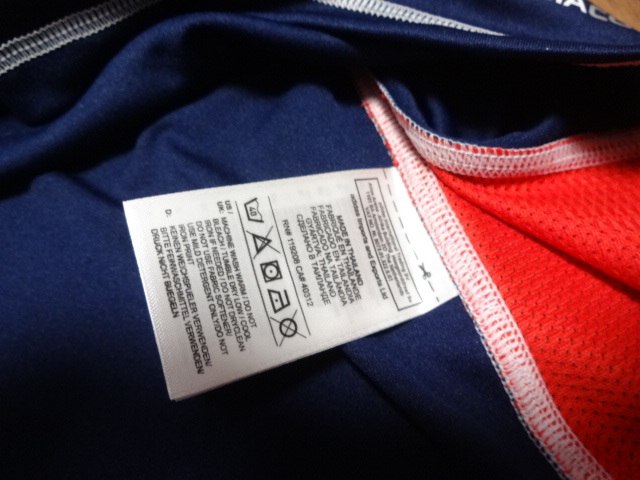 ニューイングランド レボリューション 正規(guī)品 ユニフォーム シャツ M(O)サイズ 2012 アウェイ 新品未使用品タグ付き MLS