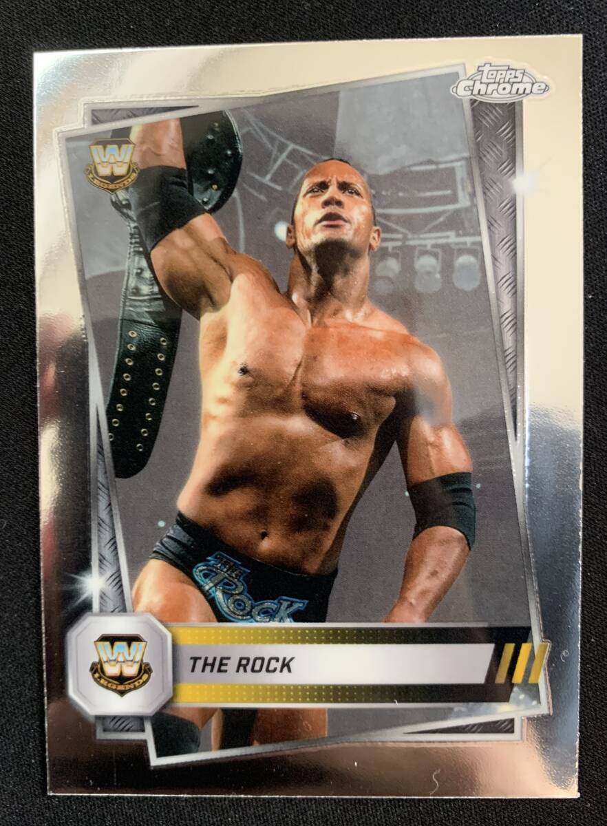 ◇ 2025 TOPPS WWE CHROME IMAGE VARIATIONS #259 THE ROCK ◇ 2025 TOPPS WWE CHROME IMAGE VARIATIONS #259 THE ROCK