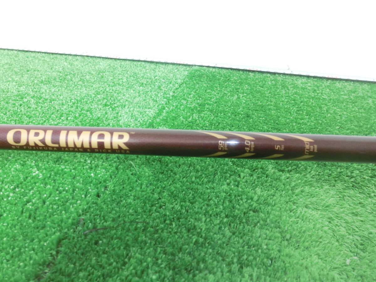 ?ORLIMAR オリマー TRIMETAL hip Ti 340cc 1W ドライバー 10.5° /純正 シャフト FLEX-S G9772?