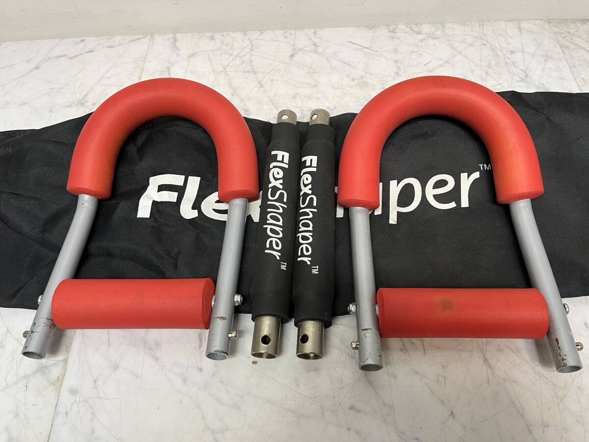 トレーニング器具　3★　 Flex Shaper　　筋力増強器具　筋トレ/健康器具/握力/腹筋/背筋/胸筋/上腕二頭筋