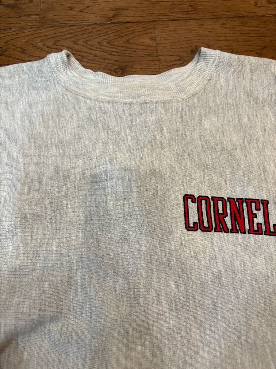 【希少】 Champion REVERSE WEAVE サイズXXL メンズ　チャンピオン　リバースウィーブ　CORNELL コーネル大学　90s 両面プリント　刺繍タグ_画像4