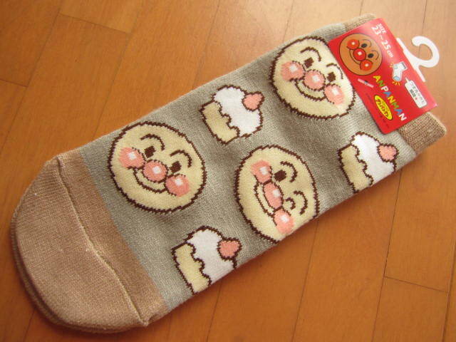*送料無料*新品*23-25㎝*それいけ！アンパンマン*ソックス4足*アンパンマンset*福助*