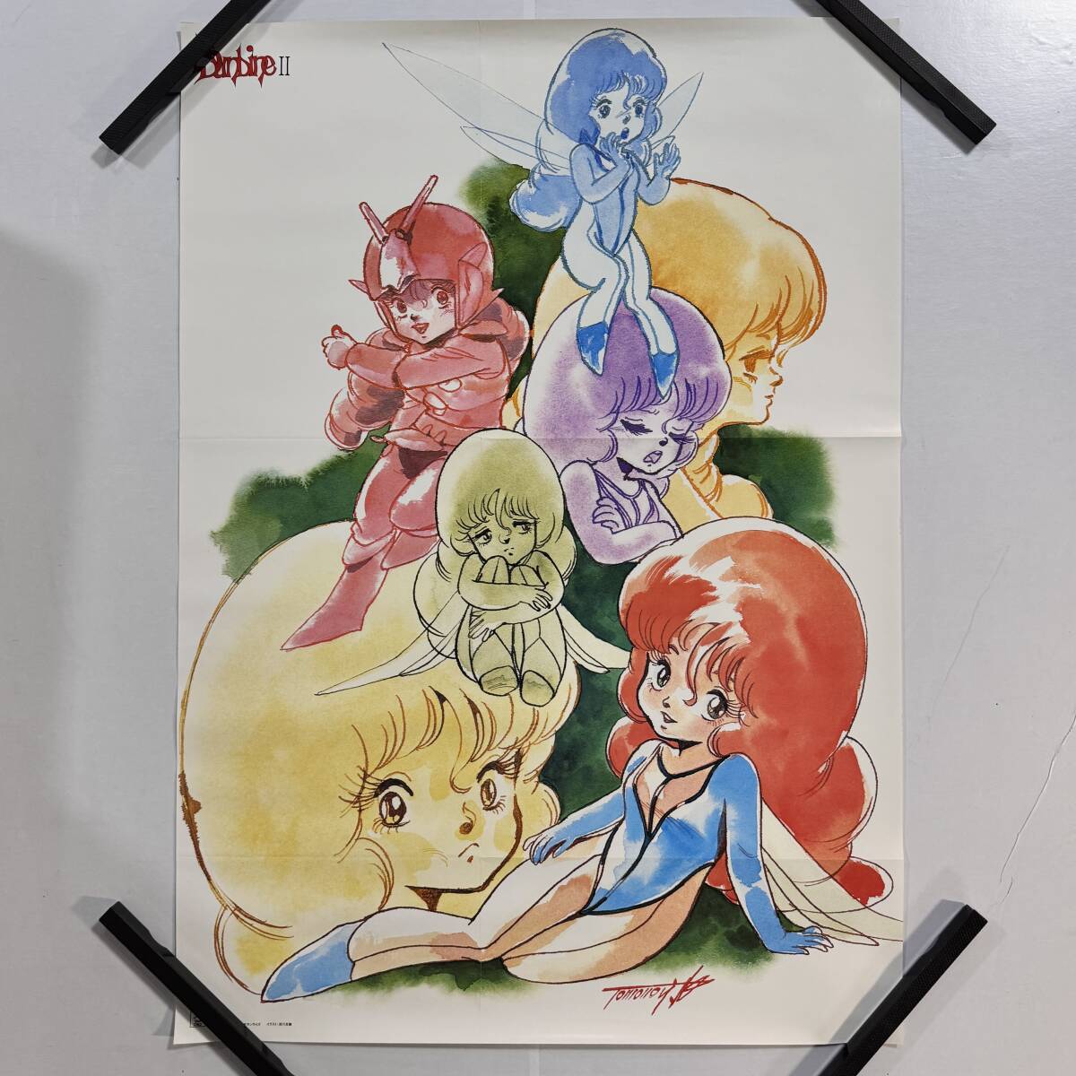 【62160Q】圣戦士ダンバイン ポスター3種 サントラ購入特典ポスター 湖川友謙 A1サイズ B2サイズ 日本サンライズ 當時物 経年保管品 現(xiàn)狀品