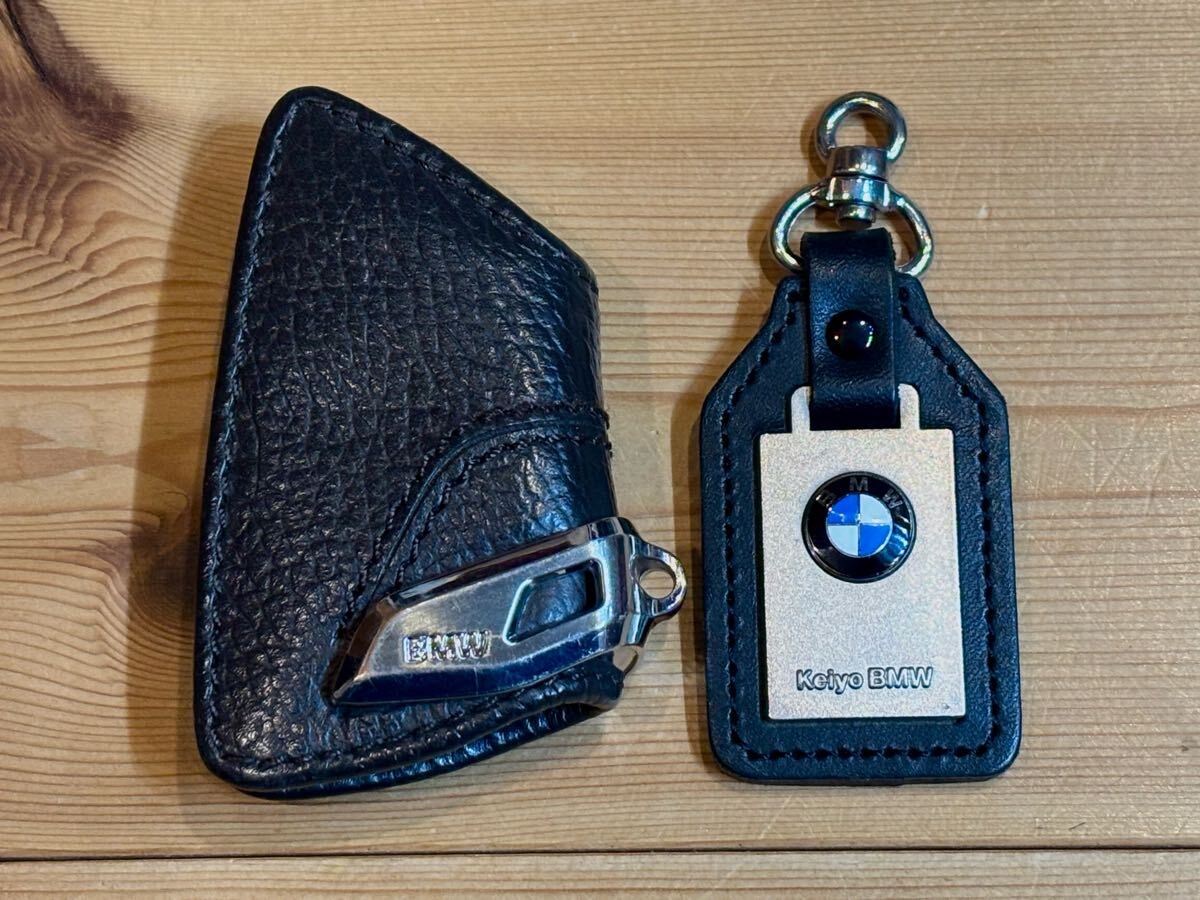 純正 BMW X1 F48 レザーキーホルダー 革 鍵