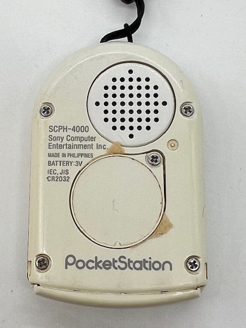 その他 SONY PocketStation SCPH-4000 SONY Pocket station SCPH-4000 White with Dokodemo issho Toro