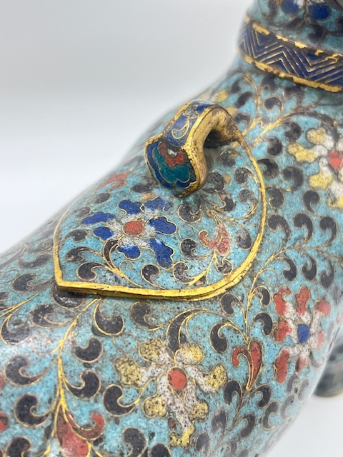 K6298□ 中国美術 古金銅 香炉 煎茶道具 無銘 七宝焼? 骨董 古 K6298□ 中国美術 古金銅 香炉 煎茶道具 無銘 七宝焼? 骨董 古