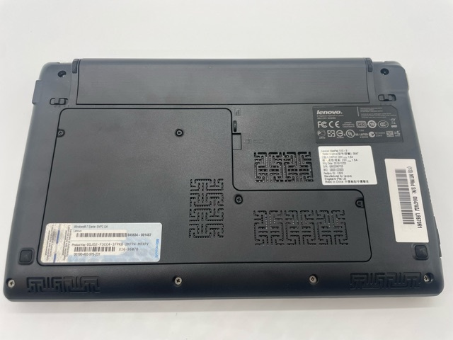 K4863◆ lenovo ideapad S10-3 10.1型ワイド CANADA ICES NMB-003 Atom-N450 ノートブック PC パソコン ジャンク 部品取り 