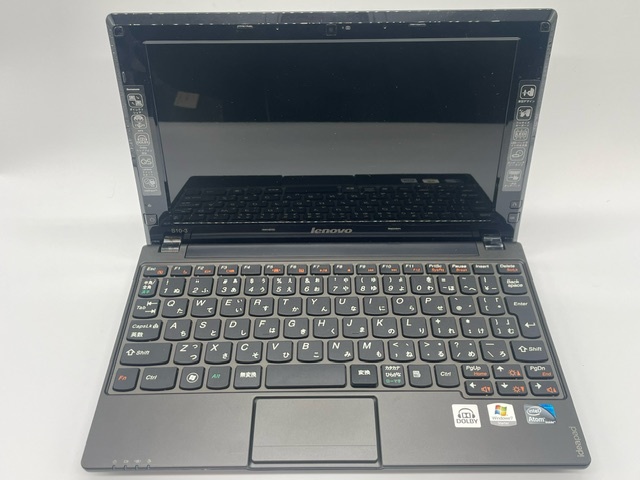 K4863◆ lenovo ideapad S10-3 10.1型ワイド CANADA ICES NMB-003 Atom-N450 ノートブック PC パソコン ジャンク 部品取り 